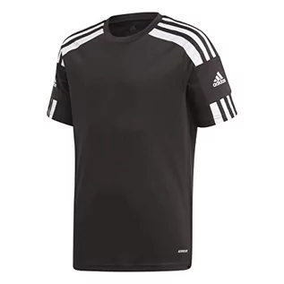 Koszulki dla chłopców - adidas adidas T-shirt chłopięcy Squad 21 Jsy Y czarny czarny/biały 13 Lat Uniquenumber - grafika 1