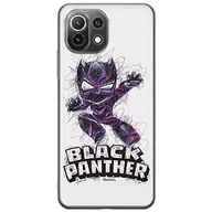Etui i futerały do telefonów - Etui dedykowane do XIAOMI MI 11 LITE 4G / MI 11 LITE 5G / 11 LITE 5G NE wzór:  Czarna Pantera 017 oryginalne i oficjalnie licencjonowane - miniaturka - grafika 1
