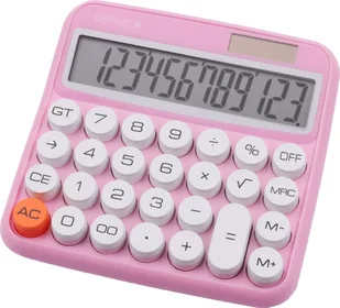 GENIE Tischrechner 612P pink - Kalkulatory - miniaturka - grafika 1