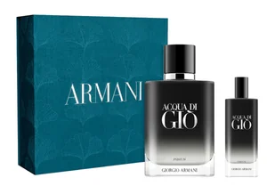 Giorgio Armani Acqua di Gio Parfum Zestaw: perfumy + perfumy travel size - Zestawy perfum męskich - miniaturka - grafika 1