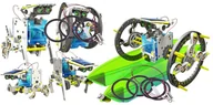 Mały naukowiec - BUDOWANIE ROBOTA Zabawka Rozwojowa Mechanika Elektronika dla dzieci 13w1 - miniaturka - grafika 1