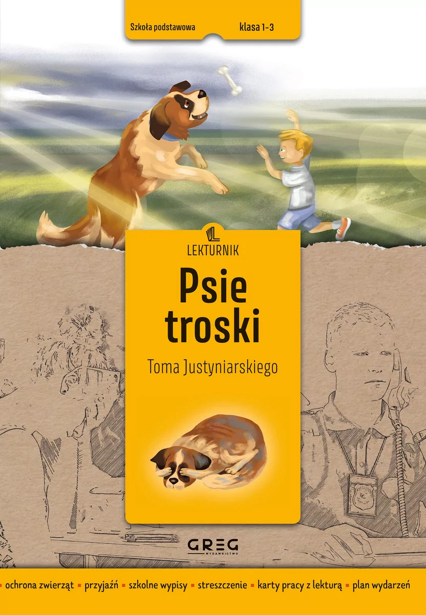 Greg Psie troski Lekturnik Wypisy szkolne