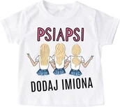 Koszulki dla dziewczynek - koszulka dla 3 przyjaciółek z imionami NA WYJAZD - miniaturka - grafika 1