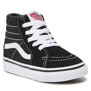 Buty dla chłopców - Sneakersy Vans - Sk8-Hi VN0A3TFX6BT1 Black/True White 1 - grafika 1