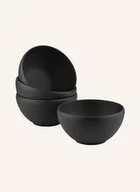 Miski i półmiski - Villeroy & Boch Zestaw 4 Misek Manufacture Rock schwarz - miniaturka - grafika 1