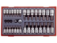 Skrzynki i torby narzędziowe - TENG TOOLS TENGTOOLS Zestaw nasadek trzpieniowych z chwytem 1 i 3/8 TTBS35 132 (132150103) - miniaturka - grafika 1