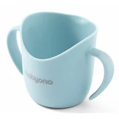 Gryzaki dla dzieci - BABYONO Babyono ergonomiczny kubek treningowy FLOW 6m+ 120 ml 1463/03 - miniaturka - grafika 1