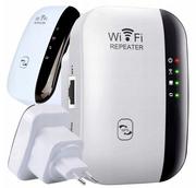 Wzmacniacze sygnału wifi - WZMACNIACZ SYGNAŁU WIFI ANTENOWY REPEATER 300MB/S - miniaturka - grafika 1