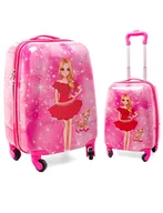 Walizki - Walizka podróżna dziecięca na czterech kółkach LALECZKA - miniaturka - grafika 1