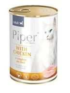 Mokra karma dla kotów - Piper Piper dla kota z kurczakiem 400g - 400g Kurczak - miniaturka - grafika 1
