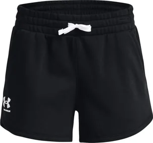 Under Armour Under Armour Rival Fleece Short 1369858-001 Czarne XS - Spodnie sportowe damskie - miniaturka - grafika 1