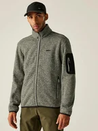 Odzież trekkingowa męska - Regatta Kurtka polarowa "Newhill" w kolorze szarym - miniaturka - grafika 1