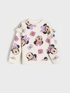 Swetry dla dziewczynek - Sinsay - Bluza Myszka Minnie - kremowy - miniaturka - grafika 1