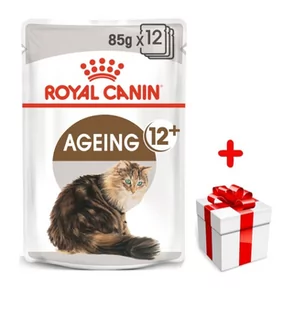 ROYAL CANIN  Ageing +12 12x85g karma mokra w sosie dla kotów dojrzałych + niespodzianka dla kota GRATIS! - Mokra karma dla kotów - miniaturka - grafika 2