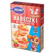 Budyń - GELLWE Babeczki malinowo-waniliowe mieszanka do wypieku 238 g - miniaturka - grafika 1