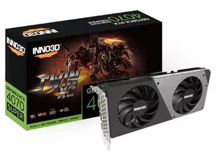 INNO3D GeForce RTX 4070 Super Twin X2 12GB - Karty graficzne - miniaturka - grafika 1
