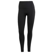 Spodnie sportowe damskie - Legginsy damskie adidas All Me Sculpt 7/8 Leggings Black M - miniaturka - grafika 1