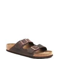 Klapki i japonki męskie - Birkenstock Skórzane klapki Arizona - miniaturka - grafika 1