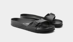 Buty klapki Birkenstock Madrid Essentials EVA czarne - 0128163-39 - Klapki i japonki męskie - miniaturka - grafika 1