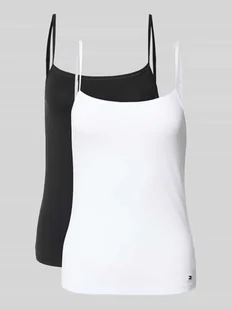 Top na ramiączkach o kroju regular fit z mieszanki bawełny - Bielizna nocna - miniaturka - grafika 1