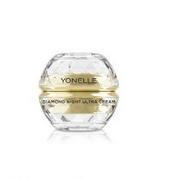 Kremy do twarzy - Yonelle Diamond Night Ultra Cream Diamentowy ultra krem na noc na twarz i usta 50 ml - miniaturka - grafika 1