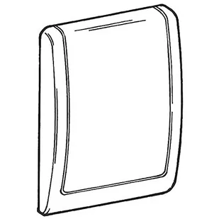 GROHE 43177SH0 Cover Plate - Pisuary - miniaturka - grafika 1