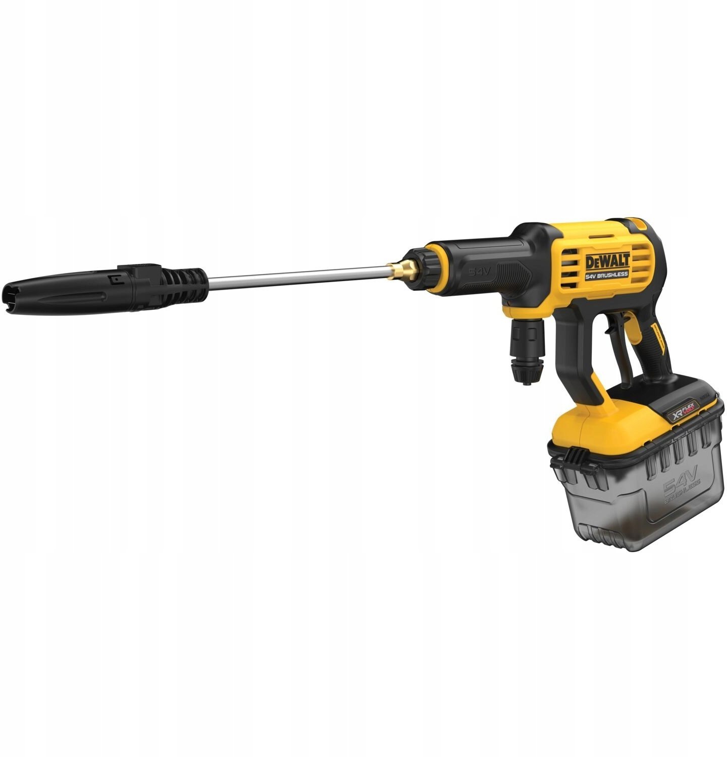 DeWalt DCMPW1000N-XJ AKUMULATOROWA MYJKA WYSOKOCIŚNIENIOWA 54V XR 0*AH