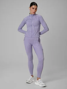 4F Legginsy treningowe szybkoschnące damskie - fioletowe L - Legginsy 4F Legginsy treningowe szybkoschnące damskie - fioletowe L - Legginsy - miniaturka - grafika 1