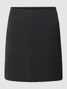Spódnice - Spódnica mini z wpuszczanymi kieszeniami model ‘Loui’ - miniaturka - grafika 1