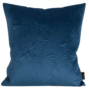 Poszewka VELVET 45x45cm granatowa - Poszewki na poduszki - miniaturka - grafika 1