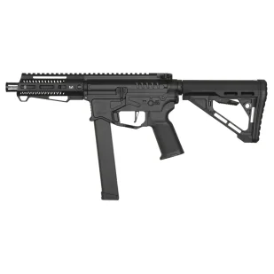 Karabinek 6mm Zion Arms AEG PW9 Mod 1 Black Short Handguard - Karabiny ASG - miniaturka - grafika 1