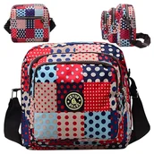 Torby sportowe - TOREBKA DAMSKA MAŁA TORBA SASZETKA MIEJSKA DLA KOBIET NYLONOWA STYLOWA - miniaturka - grafika 1