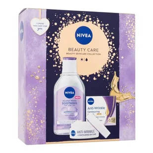 Nivea Beauty Care Zestaw krem do twarzy na dzień Anti-Wrinkle Contouring Day Care 65 SPF30 50 ml + płyn micelarny Soothing Micellar Water 400 ml - Zestawy kosmetyków damskich - miniaturka - grafika 1