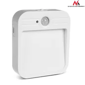 Lampy stojące - Maclean Lampa LED schodowa z sensorem ruchu MCE236 magnes haczyk temperatura 4000K zasięg 3-4m akum 3.7V/500mAh 4 LED SMD 58742 - miniaturka - grafika 1