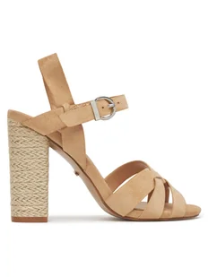 DeeZee Espadryle XFV19008-11 Beżowy - Espadryle damskie - miniaturka - grafika 1