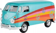 Kolekcjonerskie modele pojazdów - Motormax, VW Type2 T1 Delivery Van Peace 1:24 Motormax 79583 - miniaturka - grafika 1