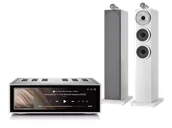 Zestawy stereo - Rose RS520 (srebrny) + 703 S3 (biały) - miniaturka - grafika 1