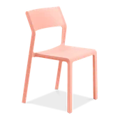 Krzesła - D2.Design Krzesło Trill różowe 206308 - miniaturka - grafika 1