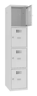 Szafa do przechowywania śniadania i książek dla uczniów SMS 414 ST - Szafki BHP - miniaturka - grafika 1