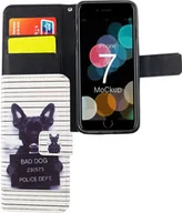 Etui i futerały do telefonów - Etui na telefon komórkowy Etui na telefon komórkowy Apple iPhone SE 2020 Bad Dog White - miniaturka - grafika 1