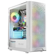 Obudowy komputerowe - Obudowa Komputerowa Logic Aramis ARGB Midi USB 3.0 Biała - miniaturka - grafika 1
