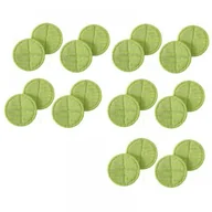 Akcesoria do odkurzaczy - 20 wymiennych nakładek do mopa elektrycznego, 16 cm ściereczka czyszcząca z włókna klejącego - miniaturka - grafika 1