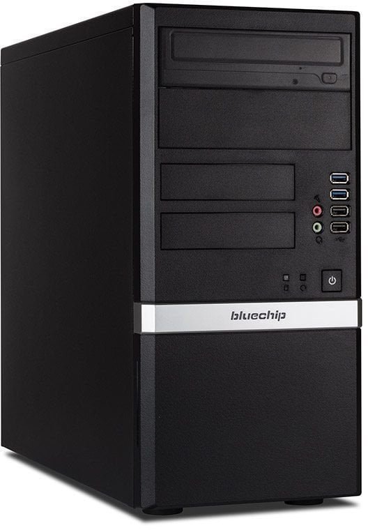bluechip INDUSTRYline T5024 Intel® Core™ i5 i5-12400 16 GB DDR5-SDRAM 500 GB SSD Windows 11 Pro Mini Tower PC Czarny 551398