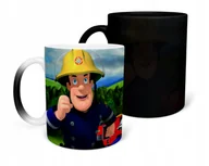 Kubki - KUBEK MAGICZNY Z NADRUKIEM- PREZENT STRAŻAK SAM RÓŻNE WZORY DO WYBORU+ IMIĘ - miniaturka - grafika 1