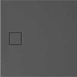 Cersanit Tako Slim Brodzik kwadratowy 90x90 cm + syfon szary mat S932-162 - Brodziki prysznicowe - miniaturka - grafika 2