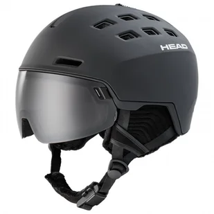 Head Radar 5K + SL, Kask narciarski z daszkiem, czarny - Kaski narciarskie - miniaturka - grafika 1