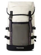 Plecaki - Tommy Hilfiger Plecak męski Mężczyźni Sztuczne włókno szary jednolity, ONE SIZE - miniaturka - grafika 1