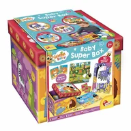 Gry planszowe - Carotina Baby - Super box kolekcja 10 gier Lisciani - zabawka - miniaturka - grafika 1