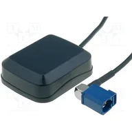 Anteny samochodowe - Antena GPS Bluebird kabel 5m wtyk Fakra - miniaturka - grafika 1