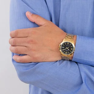 Zegarek ZEGAREK MĘSKI CASIO MTP-V004G-1B (zd047h) + BOX - Zegarki męskie - miniaturka - grafika 5